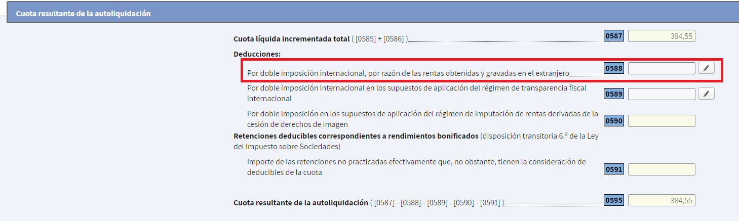 IRPF 24 doble imposición